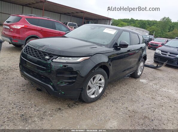 SALZT2FX0NH171685 2022 LAND ROVER RANGE ROVER EVOQUE Черный Передняя левая четверть
