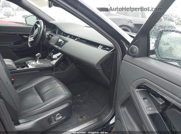 SALZT2FX0NH171685 2022 LAND ROVER RANGE ROVER EVOQUE Черный Вид салона спереди