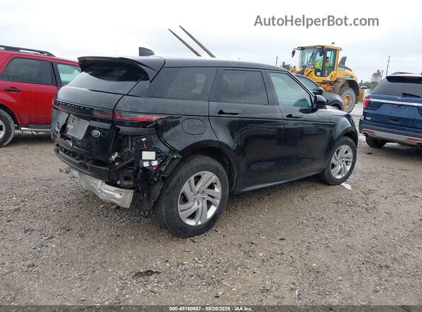SALZT2FX0NH171685 2022 LAND ROVER RANGE ROVER EVOQUE Черный Задняя правая четверть