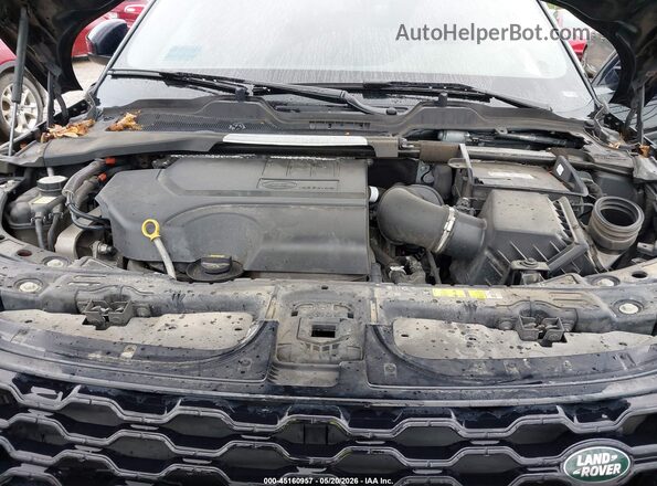 SALZT2FX0NH171685 2022 LAND ROVER RANGE ROVER EVOQUE Черный Вид сзади
