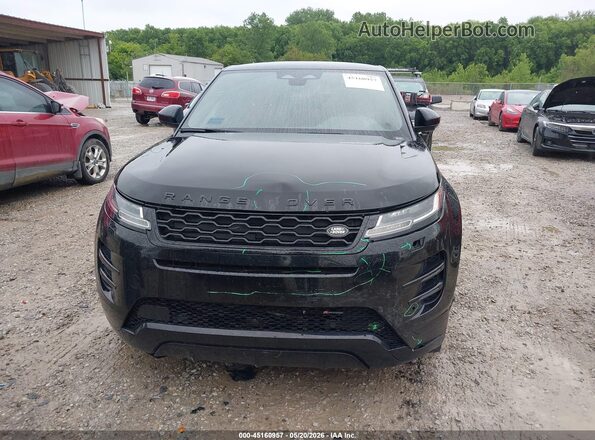 SALZT2FX0NH171685 2022 LAND ROVER RANGE ROVER EVOQUE Черный Вид задней части салона