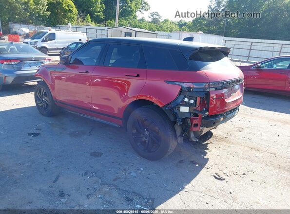 SALZT2FX5MH133450 2021 LAND ROVER RANGE ROVER EVOQUE Red Tył lewy