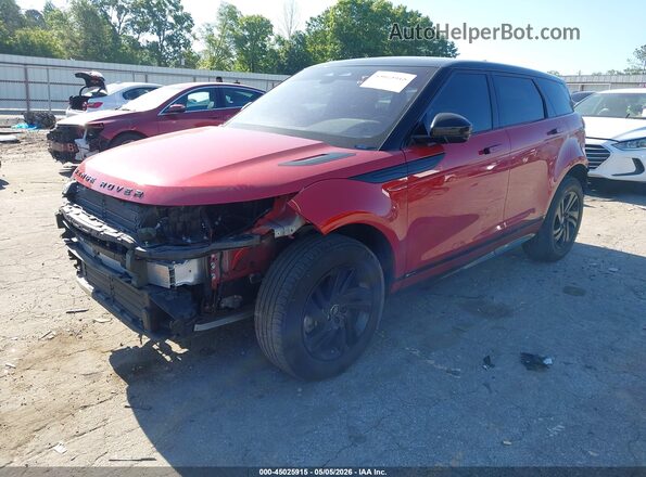 SALZT2FX5MH133450 2021 LAND ROVER RANGE ROVER EVOQUE Red Przód lewy