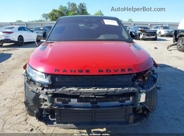 SALZT2FX5MH133450 2021 LAND ROVER RANGE ROVER EVOQUE Red Widok zestawu wskaźników