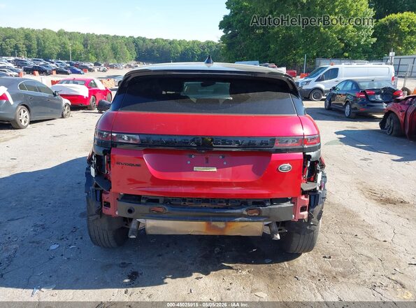 SALZT2FX5MH133450 2021 LAND ROVER RANGE ROVER EVOQUE Red 
