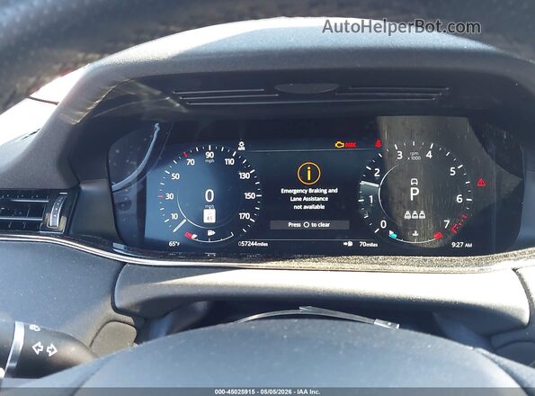 SALZT2FX5MH133450 2021 LAND ROVER RANGE ROVER EVOQUE Red 
