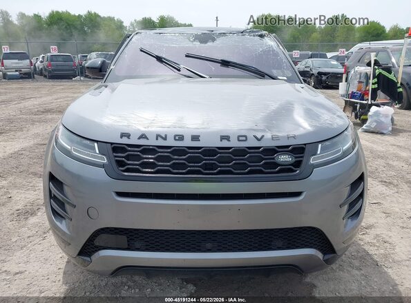 SALZT2GX5LH100302 2020 LAND ROVER RANGE ROVER EVOQUE Silver Вид задньої частини салону