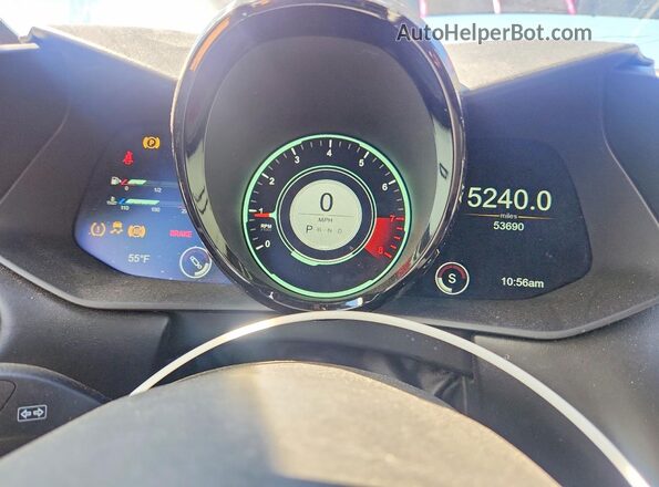 SCFSMGAW1KGN01144 2019 ASTON MARTIN VANTAGE Черный Вид щитка приборов