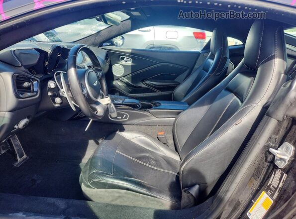 SCFSMGAW1KGN01144 2019 ASTON MARTIN VANTAGE Черный Вид салона спереди