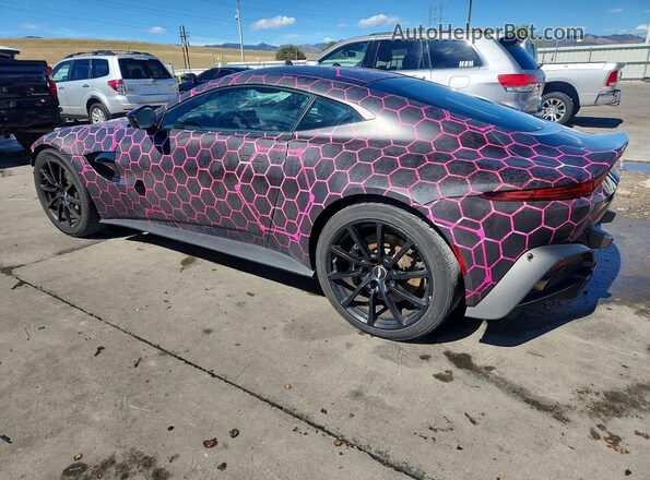 SCFSMGAW1KGN01144 2019 ASTON MARTIN VANTAGE Черный Задняя левая четверть