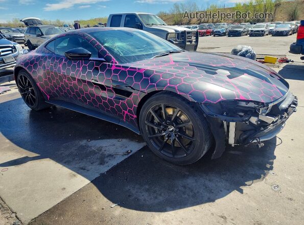 SCFSMGAW1KGN01144 2019 ASTON MARTIN VANTAGE Черный Передняя правая четверть
