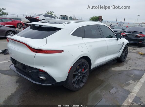 SCFVUJAW5MTV03886 2021 ASTON MARTIN DBX Белый Задняя правая четверть