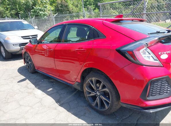 SHHFK7G41HU220538 2017 HONDA CIVIC Красный Панорамный вид салона 360°
