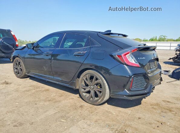 SHHFK7G41JU209576 2018 HONDA CIVIC Black 