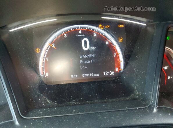 SHHFK7G41KU212074 2019 HONDA CIVIC White 