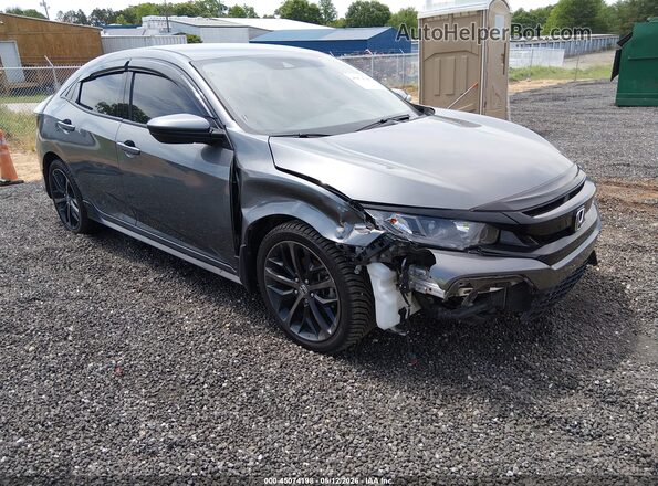 SHHFK7G41MU210733 2021 HONDA CIVIC Gray Դիմացի տեսք