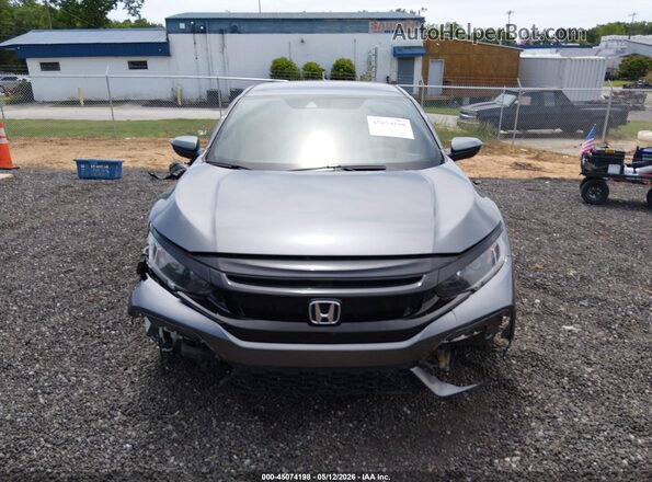 SHHFK7G41MU210733 2021 HONDA CIVIC Gray Սալոնի հետևի տեսք