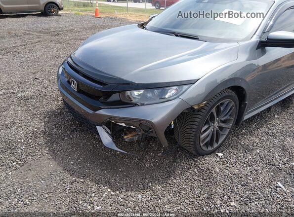SHHFK7G41MU210733 2021 HONDA CIVIC Gray 