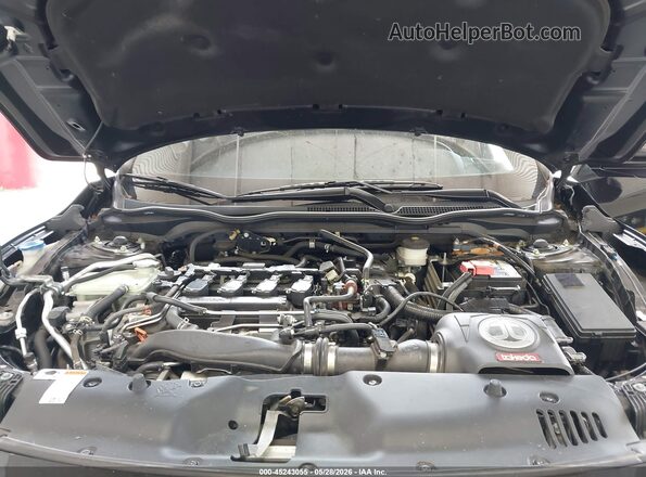 SHHFK7G45MU228491 2021 HONDA CIVIC Black Вид ззаду