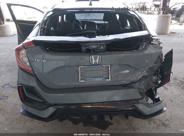 SHHFK7G49LU215158 2020 HONDA CIVIC Light Blue წინა ხედი