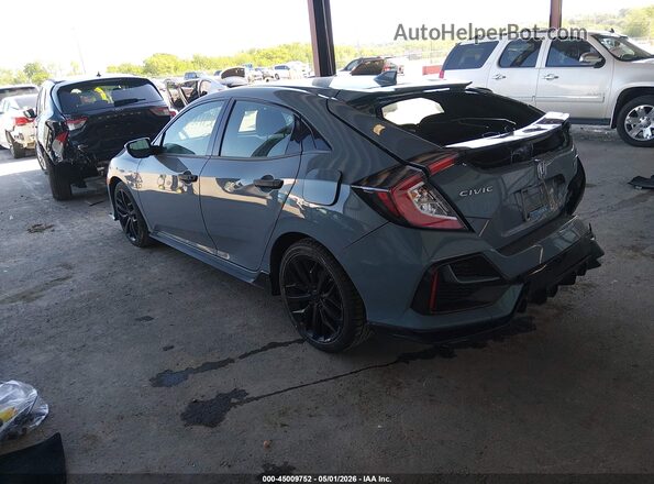 SHHFK7G49LU215158 2020 HONDA CIVIC Light Blue უკანა მარცხენა