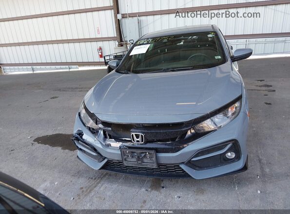 SHHFK7G49LU215158 2020 HONDA CIVIC Light Blue ხელსაწყოთა პანელის ხედი