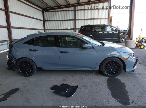 SHHFK7G49LU215158 2020 HONDA CIVIC Light Blue უკანა სალონის ხედი