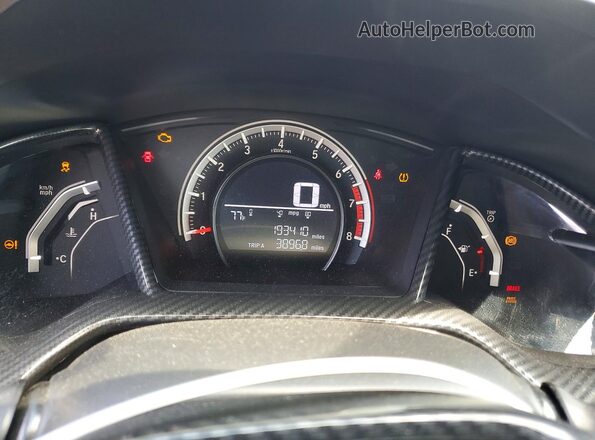 SHHFK7H20HU405368 2017 HONDA CIVIC Blue 
