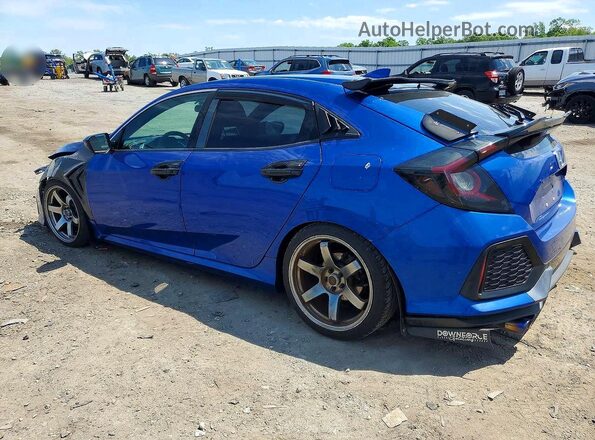 SHHFK7H20HU405368 2017 HONDA CIVIC Blue 