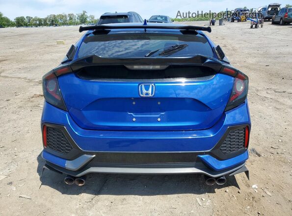 SHHFK7H20HU405368 2017 HONDA CIVIC Blue 