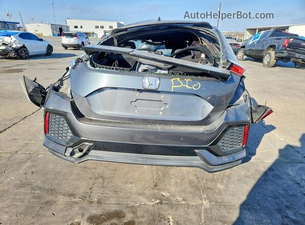 SHHFK7H26HU218510 2017 HONDA CIVIC Gray Вид ззаду