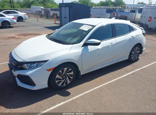 SHHFK7H2XJU410163 2018 HONDA CIVIC White Front left