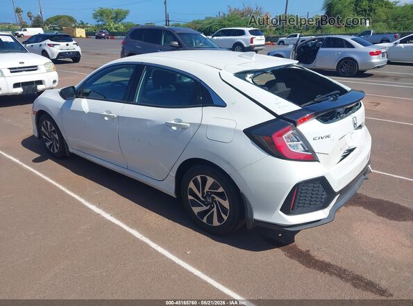 SHHFK7H2XJU410163 2018 HONDA CIVIC White Rear left