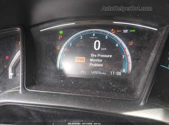 SHHFK7H3XKU423439 2019 HONDA CIVIC Blue 