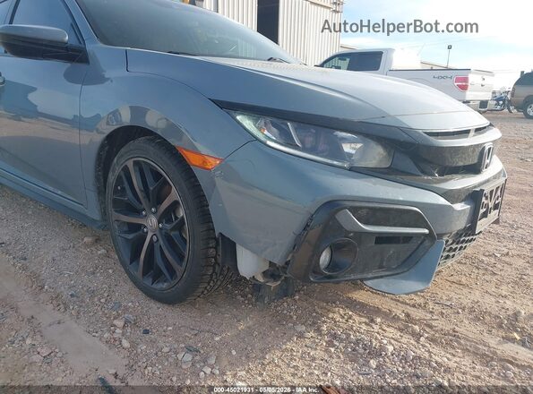 SHHFK7H40MU232365 2021 HONDA CIVIC Gray Вид спереду