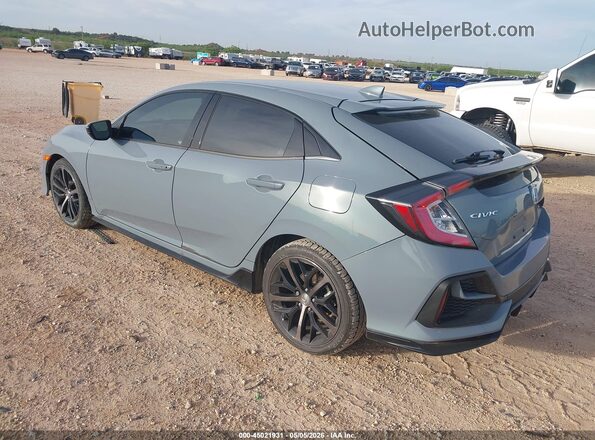 SHHFK7H40MU232365 2021 HONDA CIVIC Gray Задня ліва чверть