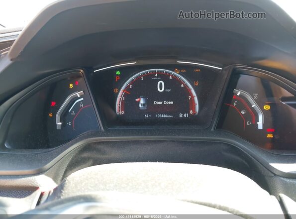 SHHFK7H40MU410324 2021 HONDA CIVIC Серый Вид задних сидений