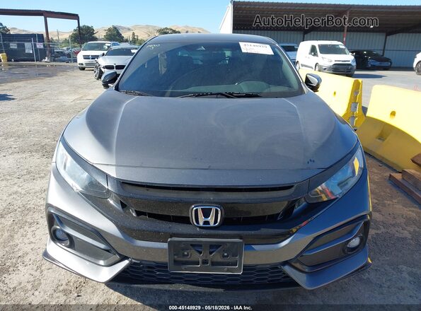 SHHFK7H40MU410324 2021 HONDA CIVIC Серый Вид щитка приборов