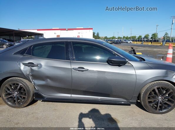 SHHFK7H40MU410324 2021 HONDA CIVIC Серый Вид задней части салона