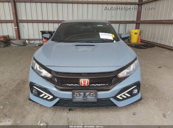 SHHFK7H41JU202075 2018 HONDA CIVIC Серый Вид щитка приборов