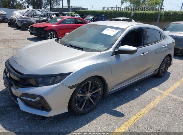 SHHFK7H41LU413280 2020 HONDA CIVIC Silver Front left