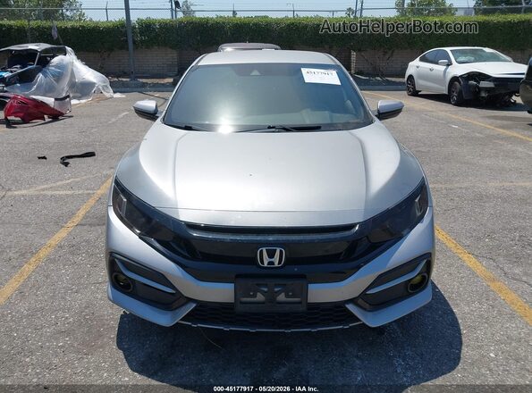 SHHFK7H41LU413280 2020 HONDA CIVIC Silver Instrument cluster view