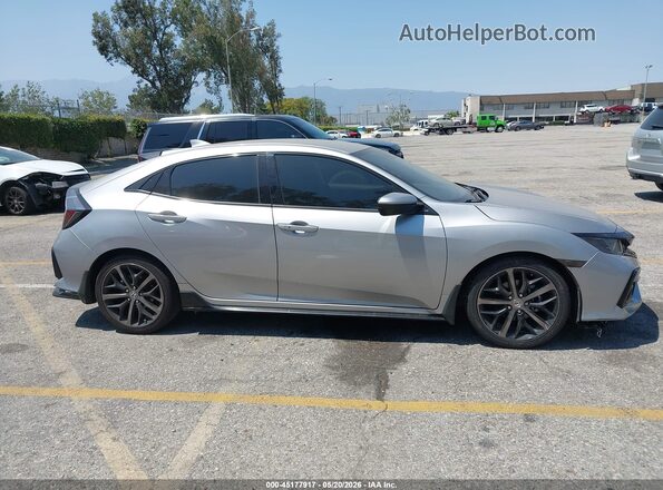 SHHFK7H41LU413280 2020 HONDA CIVIC Silver Rear interior view