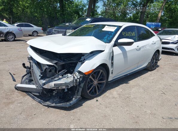 SHHFK7H41MU228048 2021 HONDA CIVIC White Передня ліва чверть