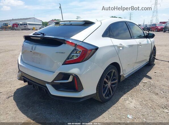SHHFK7H41MU228048 2021 HONDA CIVIC White Задня права чверть