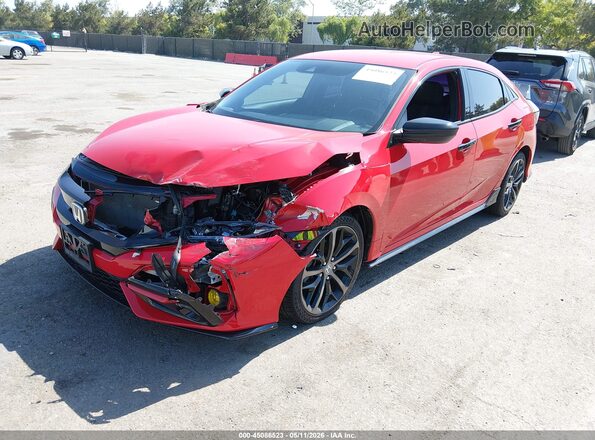 SHHFK7H42LU415460 2020 HONDA CIVIC Red Front left