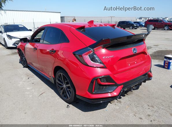 SHHFK7H42LU415460 2020 HONDA CIVIC Red Rear left