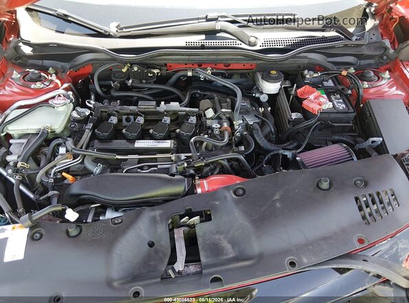 SHHFK7H42LU415460 2020 HONDA CIVIC Red Rear view