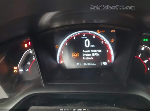 SHHFK7H42MU222243 2021 HONDA CIVIC Gray Vista de los asientos traseros