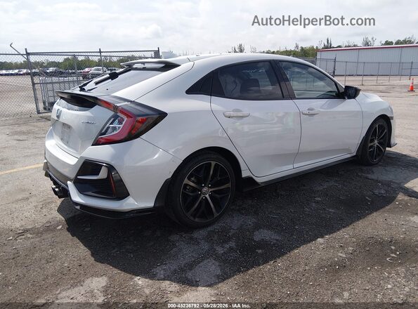 SHHFK7H42MU224736 2021 HONDA CIVIC White Trasero derecho